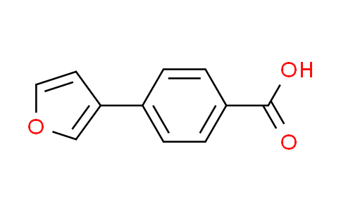 CAS No. 890715-18-1, 4-(Furan-3-yl)benzoic acid