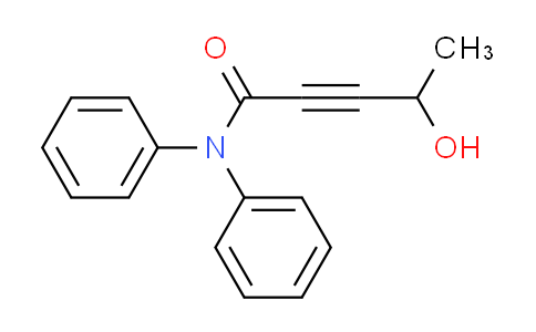 CAS No. 899809-62-2, 4-hydroxy-N,N-diphenylpent-2-ynamide
