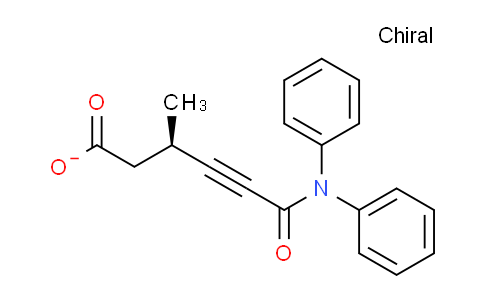 CAS No. 899809-73-5, (R)-5-(diphenylamino)-5-oxopent-3-yn-2-ylacetate