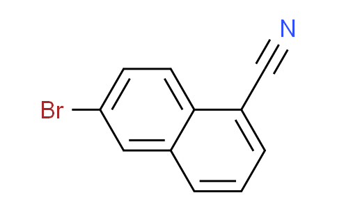 CAS No. 91065-16-6, 1-Naphthalenecarbonitrile, 6-bromo-
