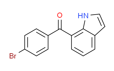 CAS No. 91714-50-0, (4-bromophenyl)(1H-indol-7-yl)methanone