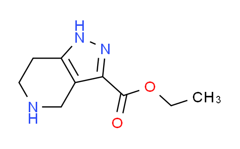CAS No. 926926-62-7, ethyl 4,5,6,7-tetrahydro-1H-pyrazolo[4,3-c]pyridine-3-carboxylate