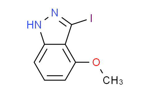 CAS No. 944898-81-1, 3-Iodo-4-methoxy-1H-indazole