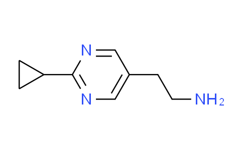 CAS No. 944899-44-9, 2-(2-cyclopropylpyrimidin-5-yl)ethanamine