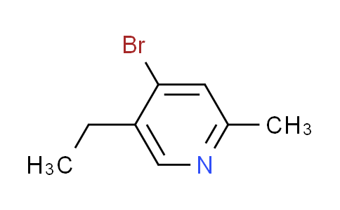 CAS No. 98488-99-4, 4-broMo-5-ethyl-2-Methylpyridine