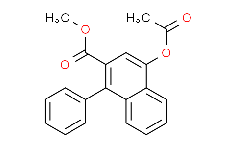 CAS No. 99303-73-8, methyl4-acetoxy-1-phenyl-2-naphthoate