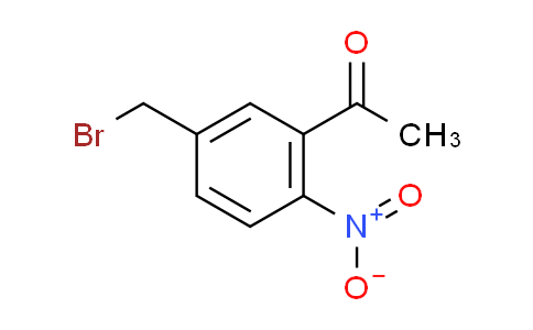 CAS No. 99821-59-7, 1-(5-(bromomethyl)-2-nitrophenyl)ethanone
