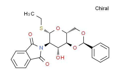 CAS No. 99409-33-3, Ethyl 4,6-O-benzylidene-2-deoxy-2-phthalimido-1-thio-β-D-glucopyranoside