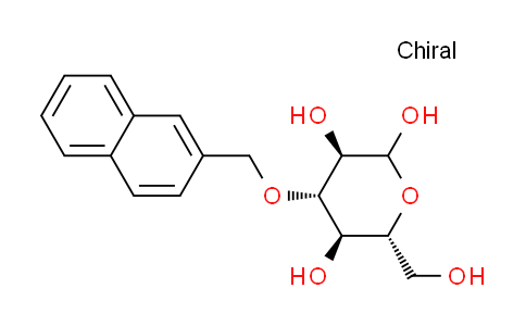 CAS No. 260411-05-0, 3-O-(2-Naphthyl)methyl-D-glucopyranose