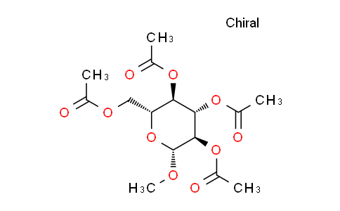 CAS No. 4860-85-9, Methyl 2,3,4,6-tetra-O-acetyl-b-D-glucopyranose