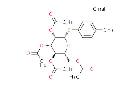 CAS No. 358681-69-3, 4-Methylphenyl 2,3,4,6-tetra-O-acetyl-1-thio-β-D-mannopyranoside