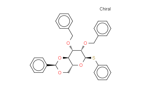 CAS No. 159407-17-7, Phenyl 2,3-di-O-benzyl-4,6-O-benzylidene-1-thio-α-D-Mannopyranoside