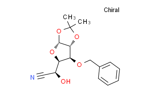 CAS No. 915154-60-8, 3-O-Benzyl-1,2-isopropylidene-alpha-L-idofuranonitrile