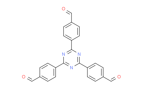 CAS No. 443922-06-3, Benzaldehyde, 4,4',4''-(1,3,5-triazine-2,4,6-triyl)tris-