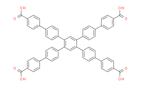 CAS No. 1643112-46-2, 4'',5''-Bis(4'-carboxy[1,1'-biphenyl]-4-yl)[1,1':4',1'':2'',1''':4''',1''''-quinquephenyl]-4,4''''-dicarboxylic acid