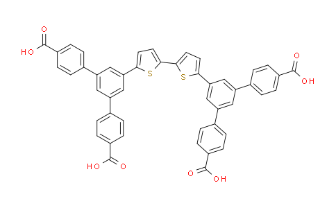 CAS No. 1227780-71-3, 5',5''''-([2,2'-Bithiophene]-5,5'-diyl)bis(([1,1':3',1''-terphenyl]-4,4''-dicarboxylic acid))