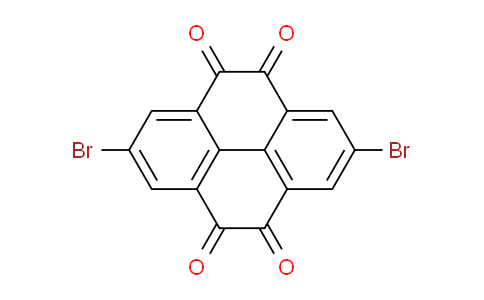 CAS No. 1204649-68-2, 2,7-Dibromopyrene-4,5,9,10-tetraone