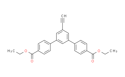 CAS No. 1361344-16-2, Diethyl 5'-ethynyl-[1,1':3',1''-terphenyl]-4,4''-dicarboxylate