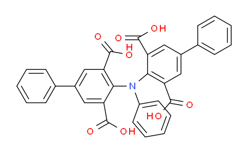 CAS No. 2226923-73-3, 4',4'''-(phenylazanediyl)bis(([1,1'-biphenyl]-3,5-dicarboxylic acid))