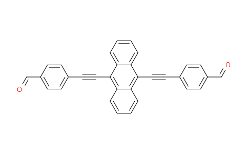 CAS No. 1361119-48-3, 4,4'-(anthracene-9,10-diylbis(ethyne-2,1-diyl))dibenzaldehyde