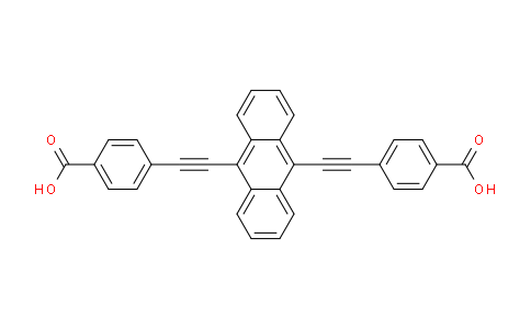CAS No. 1562777-29-0, 4,4'-(Anthracene-9,10-diylbis(ethyne-2,1-diyl))dibenzoic acid