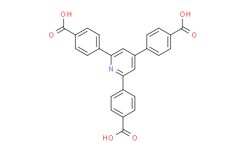 CAS No. 107063-53-6, 4,4',4''-(Pyridine-2,4,6-triyl)tribenzoic acid
