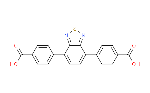 CAS No. 1581774-76-6, 4,4'-(Benzo[c][1,2,5]thiadiazole-4,7-diyl)dibenzoic acid
