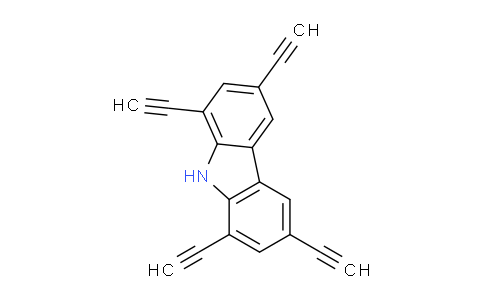 CAS No. 2415951-75-4, 1,3,6,8-Tetraethynyl-9H-carbazole