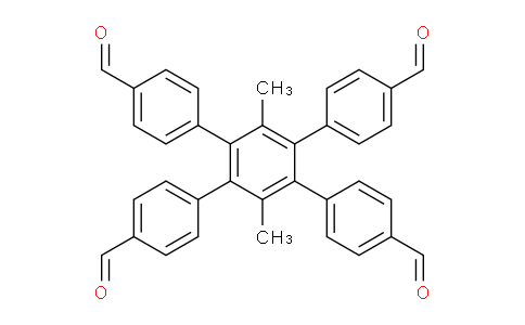 CAS No. 2363716-37-2, 4',5'-Bis(4-formylphenyl)-3',6'-dimethyl-[1,1':2',1''-terphenyl]-4,4''-dicarbaldehyde