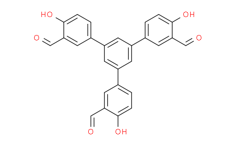 CAS No. 1222784-84-0, 1,3,5-tris(4'-hydroxy-5‘-formylphenyl)benzene