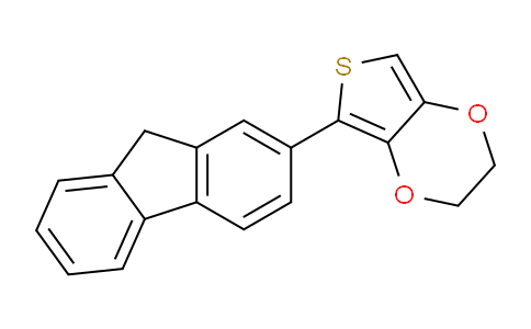 CAS No. 1239981-28-2, 5-(9H-fluoren-2-yl)-2,3-dihydrothieno[3,4-b][1,4] dioxine