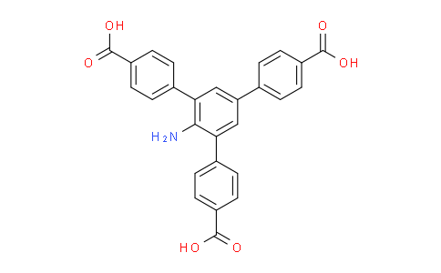 CAS No. 1414662-67-1, 2'-Amino-5'-(4-carboxyphenyl)-[1,1':3',1''-terphenyl]-4,4''-dicarboxylic acid