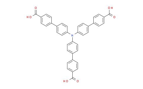CAS No. 1239602-35-7, 4-[4-[4-(4-Carboxyphenyl)-N-[4-(4-carboxyphenyl)phenyl]anilino]phenyl]benzoicacid