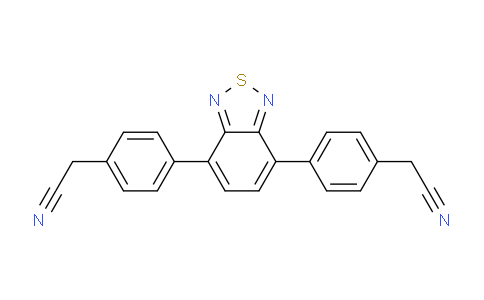 CAS No. 2512845-03-1, 2,2'-(Benzo[c][1,2,5]thiadiazole-4,7-diylbis(4,1-phenylene))diacetonitrile
