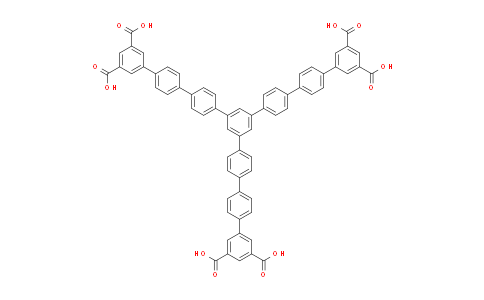CAS No. 1333127-74-4, 5,5',5''-[1,3,5-Benzenetriyltris(4,4'-biphenylylene)]tris(1,3-benzenedicarboxylic acid)