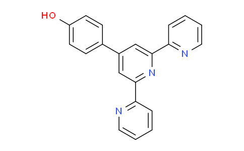 CAS No. 89972-79-2, 4‘-(4-hydroxyphenyl)-2, 2’:6‘, 2“-terpyridine