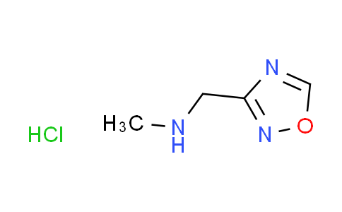 CAS No. 1432681-25-8, N-methyl-1-(1,2,4-oxadiazol-3-yl)methanamine hydrochloride
