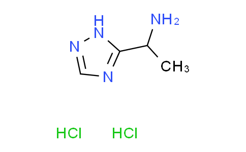 CAS No. 856862-01-6, [1-(1H-1,2,4-triazol-5-yl)ethyl]amine dihydrochloride