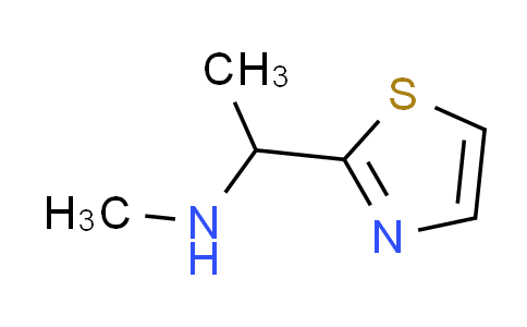 CAS No. 933682-50-9, N-methyl-1-(1,3-thiazol-2-yl)ethanamine