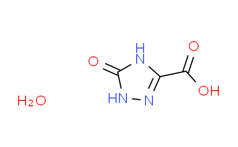 CAS No. 1185301-74-9, 5-oxo-4,5-dihydro-1H-1,2,4-triazole-3-carboxylic acid hydrate