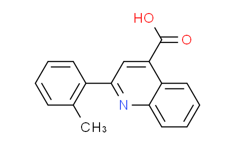 CAS No. 174636-85-2, 2-(2-methylphenyl)quinoline-4-carboxylic acid