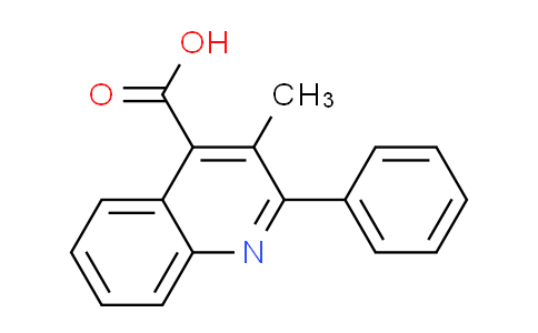 CAS No. 43071-45-0, 3-methyl-2-phenylquinoline-4-carboxylic acid