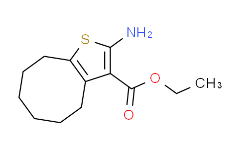 CAS No. 40106-16-9, ethyl 2-amino-4,5,6,7,8,9-hexahydrocycloocta[b]thiophene-3-carboxylate