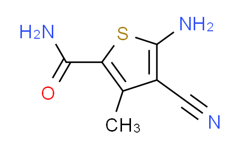 CAS No. 350997-07-8, 5-amino-4-cyano-3-methylthiophene-2-carboxamide