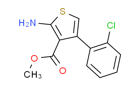 CAS No. 350997-11-4, methyl 2-amino-4-(2-chlorophenyl)thiophene-3-carboxylate