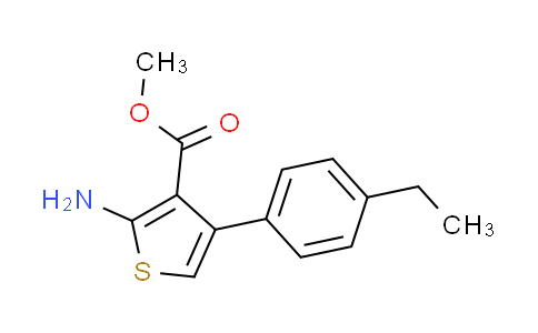 CAS No. 350989-89-8, methyl 2-amino-4-(4-ethylphenyl)thiophene-3-carboxylate
