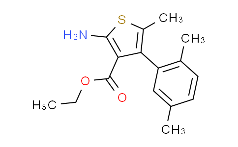 DY600081 | 350990-31-7 | ethyl 2-amino-4-(2,5-dimethylphenyl)-5-methylthiophene-3-carboxylate