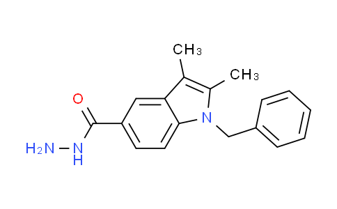 CAS No. 350990-21-5, 1-benzyl-2,3-dimethyl-1H-indole-5-carbohydrazide
