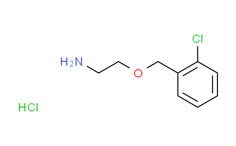 CAS No. 6594-67-8, {2-[(2-chlorobenzyl)oxy]ethyl}amine hydrochloride