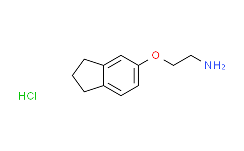 CAS No. 1050508-89-8, [2-(2,3-dihydro-1H-inden-5-yloxy)ethyl]amine hydrochloride